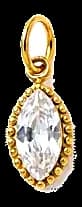 Navette cristal